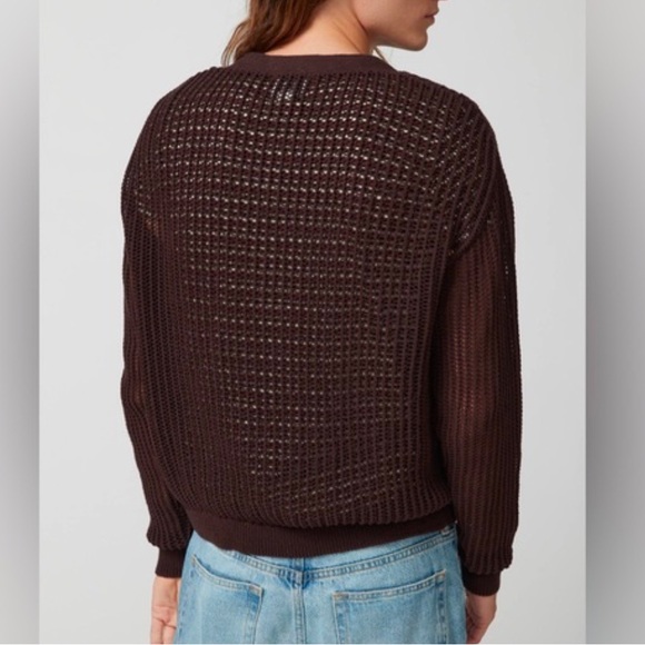 Urban Outfitters BDG Unisex Beach Cardigan NWOT in Brown - Picture 4 of 9